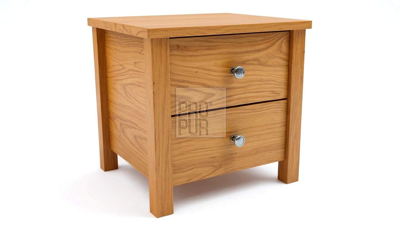 Noční stolek z masivu DANTE DUO