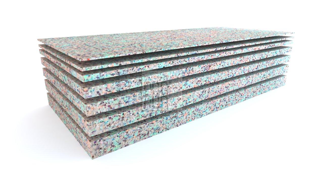 ProPur Molitanová deska Pojená pěna RE70, 200x90x1 cm